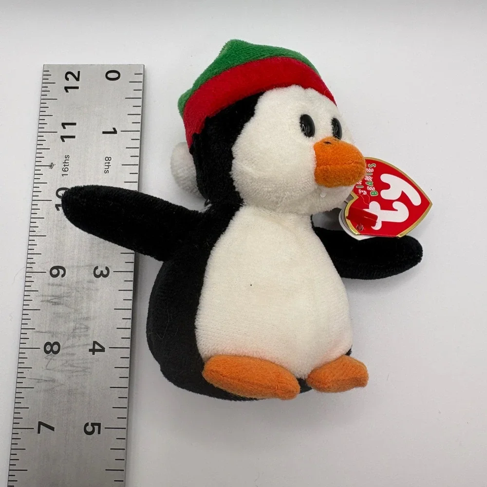Ty Jingle Beanies Snowbound Penguin 2008 Walgreens Exclusive Holiday Plush 5in